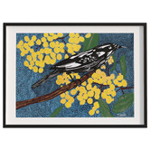 Darling Art Wattleseed Dreaming Framed Paper Print Wall Art