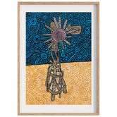 Darling Art Windy Days Are Coming Framed Paper Print Wall Art