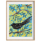Darling Art Djidi Djidi Wattleseed Dreaming Framed Paper Print Wall Art