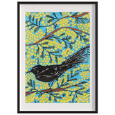 Darling Art Djidi Djidi Wattleseed Dreaming Framed Paper Print Wall Art