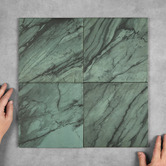 Aurora Tiles Isabella Matt Emerald Square Porcelain Tile