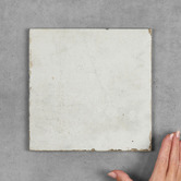 Aurora Tiles Isabella White Matt Square Porcelain Tile