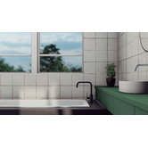 Aurora Tiles Isabella White Matt Square Porcelain Tile