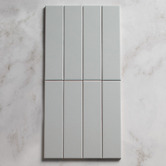 Aurora Tiles Hiroshi Matt Blue Subway Ceramic Tile