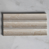 Aurora Tiles Teemo Matt Flute Travertine Look Porcelain Tile