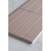 Aurora Tiles Hiroshi Matt Shadow Subway Ceramic Tile