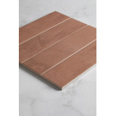 Aurora Tiles Izagami Matt Terracotta Subway Porcelain Tile