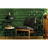 Aurora Tiles Fulham Gloss Heritage Green Subway Ceramic Tile