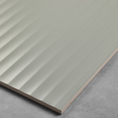 Aurora Tiles Charlotte Matt Sage Green Flute Ceramic Tile