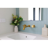 Aurora Tiles Charlotte Matt Sage Green Flute Ceramic Tile