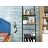Aurora Tiles Corfu Gloss Sky Blue Subway Ceramic Tile