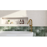 Aurora Tiles Nova Matt Green Square Porcelain Tile