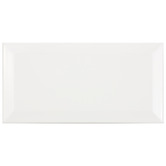 Aurora Tiles Camden Gloss White Subway Ceramic Tile