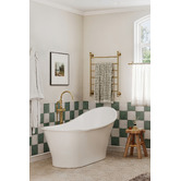 Aurora Tiles Elisha Matt Aloe Green Square Porcelain Tile