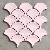 Splash Tiles Pastel Pink