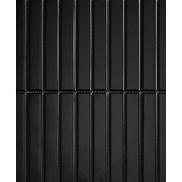 Splash Tiles Ripley Gloss Black Kit Kat Porcelain Mosaic Tile