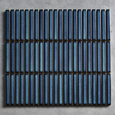 Splash Tiles Soho Gloss Shadow Dark Green Kit Kat Porcelain Mosaic Tile
