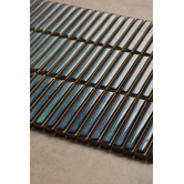 Splash Tiles Soho Gloss Shadow Dark Green Kit Kat Porcelain Mosaic Tile