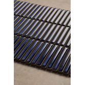 Splash Tiles Soho Gloss Shadow Blue Kit Kat Porcelain Mosaic Tile