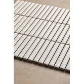 Splash Tiles Soho Gloss Antique White Kit Kat Porcelain Mosaic Tile