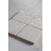 Alessia Tiles Zina 100 x 100mm Cloud Zellige Square Tile