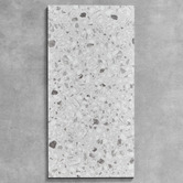 Alessia Tiles Lorenzo 300 x 600mm Matt Grey Terrazzo Look Porcelain Tile