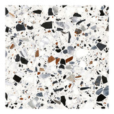 Alessia Tiles Lorenzo 600 x 600mm Matt Multi-Colour Terrazzo Look Porcelain Tile