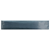 Alessia Tiles Broome Gloss Blue Subway Porcelain Tile