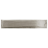Alessia Tiles Broome Gloss Dark Grey Subway Porcelain Tile