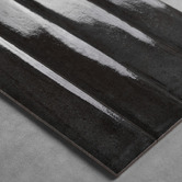 Alessia Tiles Broome Gloss Nero Subway Porcelain Tile