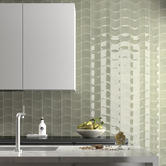Alessia Tiles Riley Gloss Blue Wave Ceramic Tile