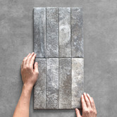 Alessia Tiles Newtown Matt Mud Subway Porcelain Tile