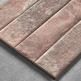 Alessia Tiles Newtown Matt Rosso Subway Porcelain Tile