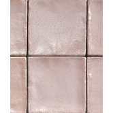 Alessia Tiles Naples Gloss Pink Small Square Ceramic Tile