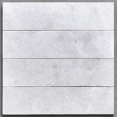 Alessia Tiles Aurora Matt White Subway Porcelain Tile