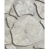Alessia Tiles Burton Matt Silver Crazy Pave Porcelain Tile
