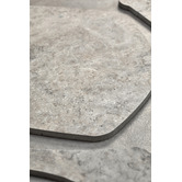 Alessia Tiles Burton Matt Silver Crazy Pave Porcelain Tile