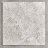 Alessia Tiles Burton Matt Grey Travertine Look Porcelain Tile