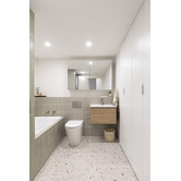 Alessia Tiles Lorenzo 300 x 300mm Matt Grey Terrazzo Look Porcelain Tile