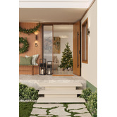 Alessia Tiles Burton Matt Silver Crazy Pave Porcelain Tile