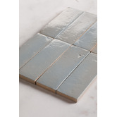 Alessia Tiles Zina 50 x 150mm Mist Zellige Subway Tile