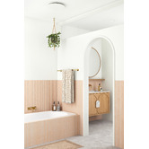 Alessia Tiles Burton Matt Grey Travertine Look Porcelain Tile