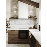 Elena Tiles Marlo 300 x 300mm Grey Terrazzo Look Porcelain Tile