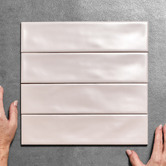 Elena Tiles Stella Satin Subway Ceramic Tile
