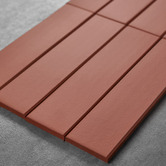 Elena Tiles Sienna Matt Subway Terracotta Tile