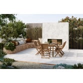 Elena Tiles Quinn White Square Porcelain Tile