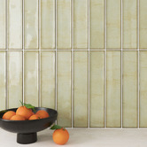 Elena Tiles Claudia Sage Subway Ceramic Tile