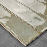 Elena Tiles Claudia Sage Subway Ceramic Tile