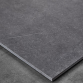 Elena Tiles Genoa 600 x 600mm Black Rectangle Porcelain Tile