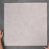 Elena Tiles Genoa 600 x 600mm White Square Porcelain Tile